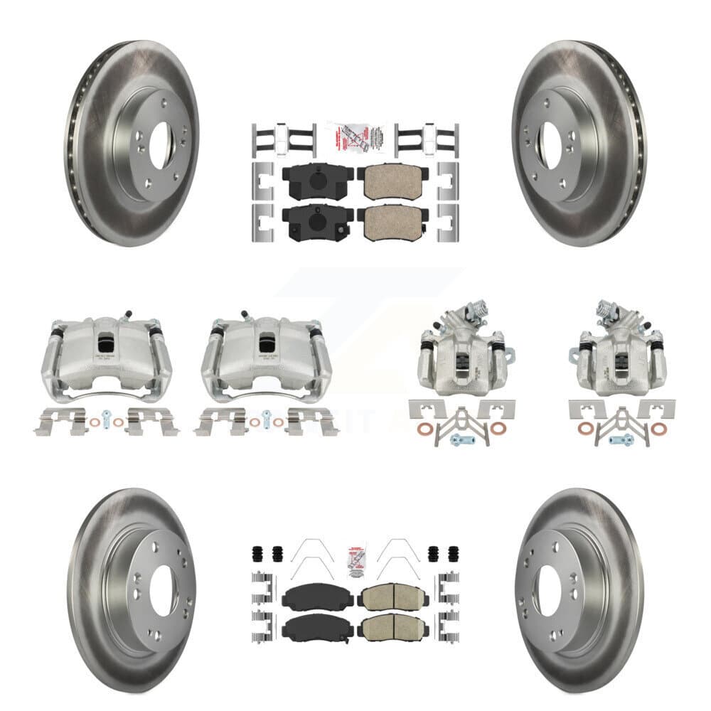 Transit Auto - KCG-101799N - Front and Rear Disc Brake Kits image 1