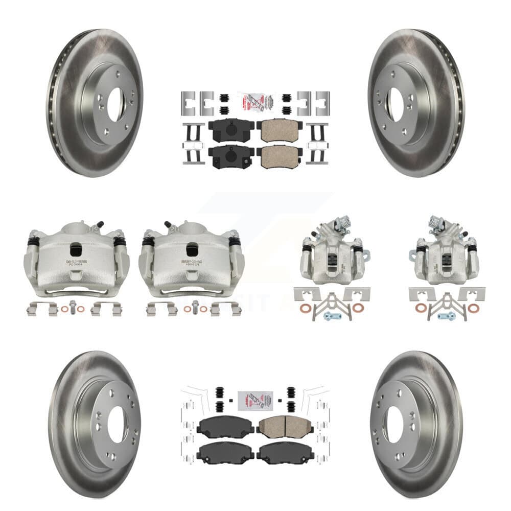 Transit Auto - KCG-101807N - Front and Rear Disc Brake Kits image 1