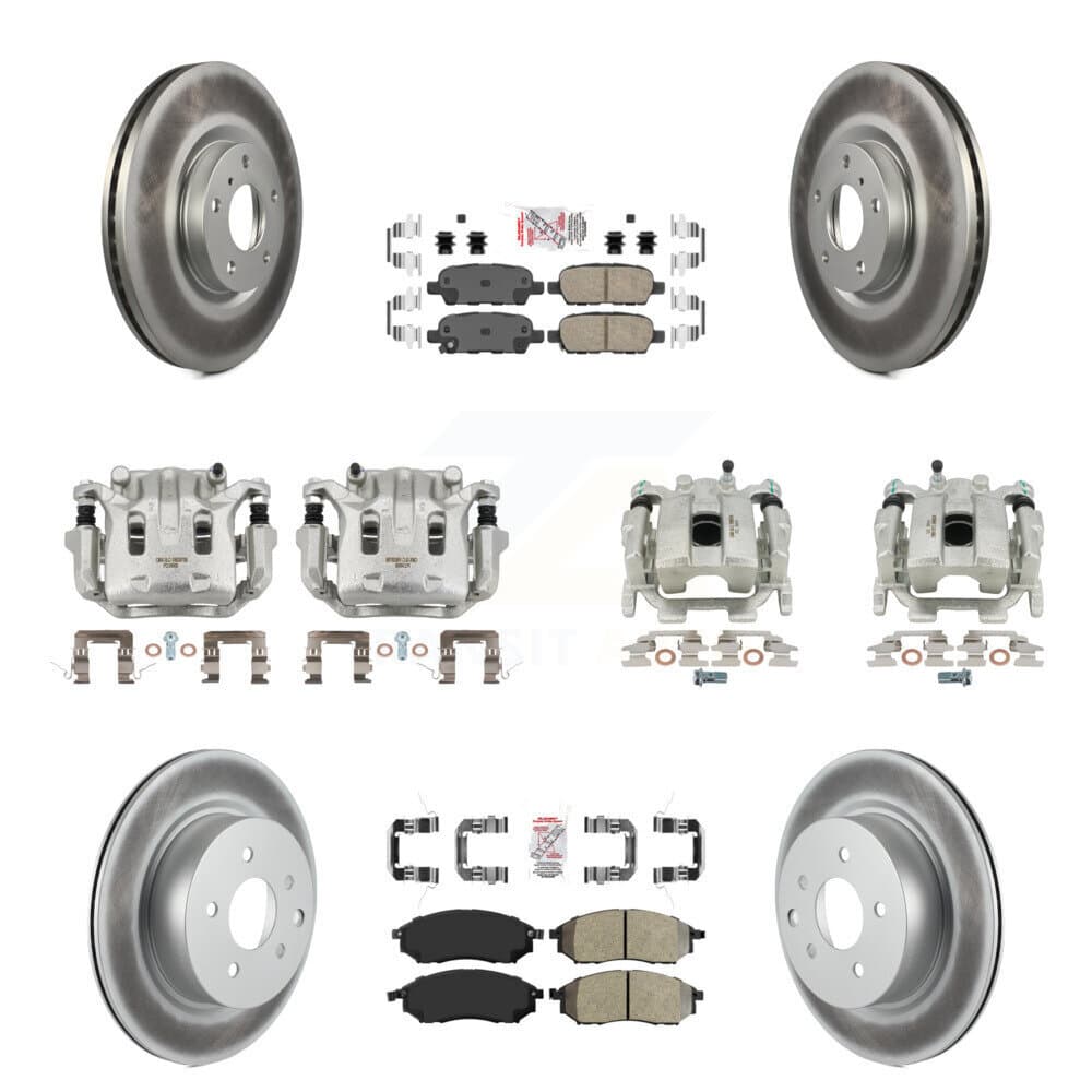 Transit Auto - KCG-101853N - Front and Rear Disc Brake Kits image 1