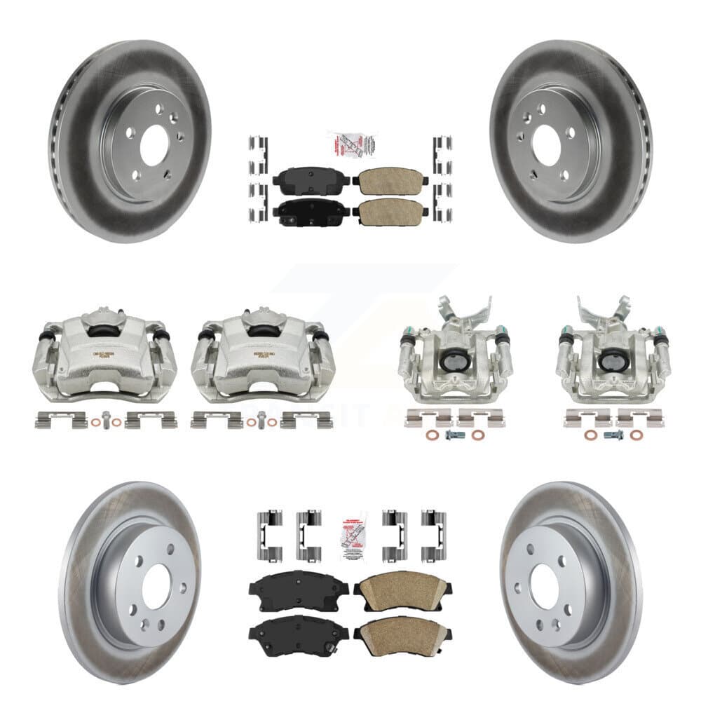 Transit Auto - KCG-101889N - Front and Rear Disc Brake Kits image 1