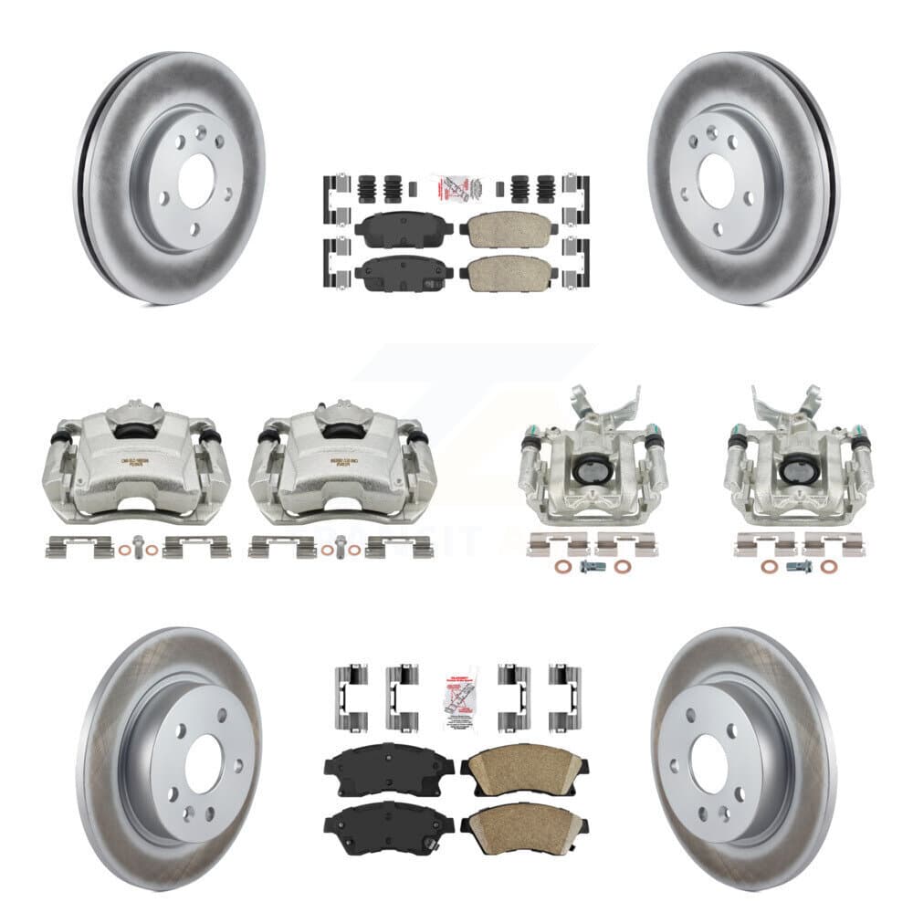 Transit Auto - KCG-101895N - Front and Rear Disc Brake Kits image 1