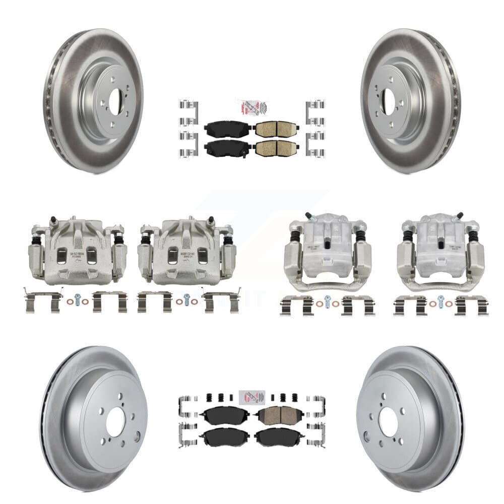 Transit Auto - KCG-101906N - Front and Rear Disc Brake Kits image 1