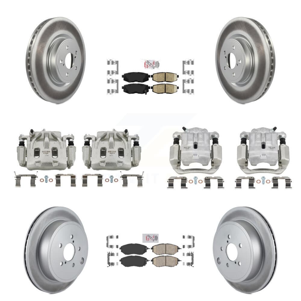 Transit Auto - KCG-101907N - Front and Rear Disc Brake Kits image 1