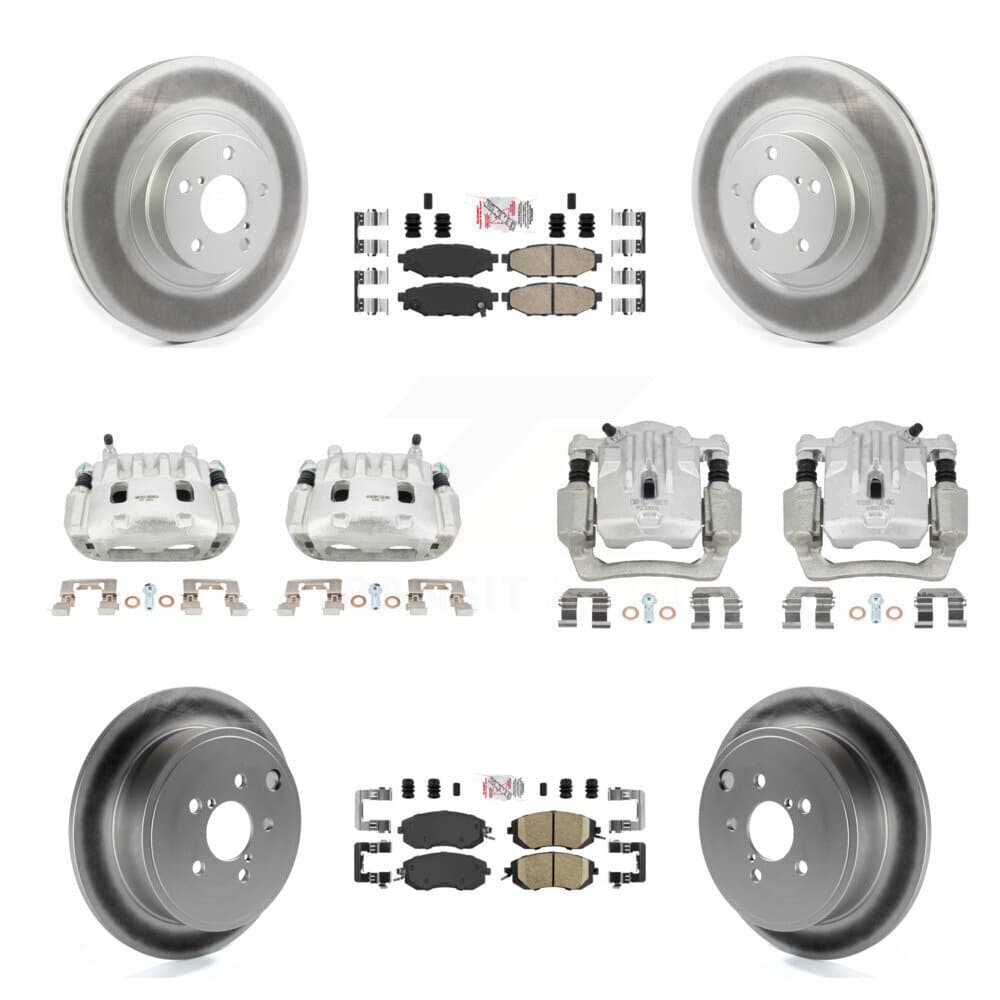 Transit Auto - KCG-101908N - Front and Rear Disc Brake Kits image 1