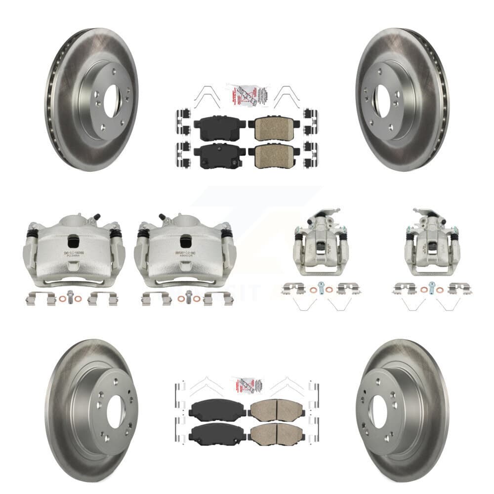 Transit Auto - KCG-101973N - Front and Rear Disc Brake Kits image 1