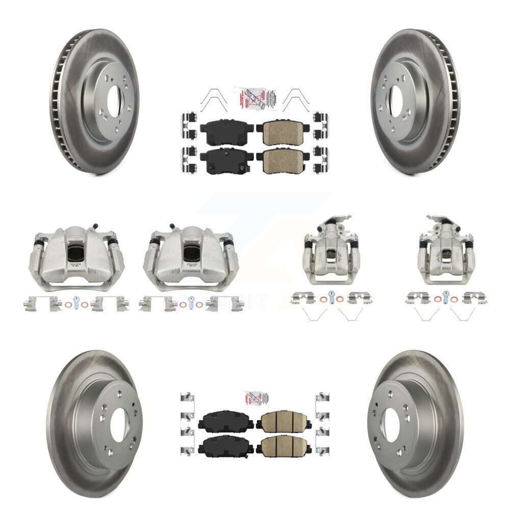 Transit Auto - KCG-101975N - Front and Rear Disc Brake Kits image 1
