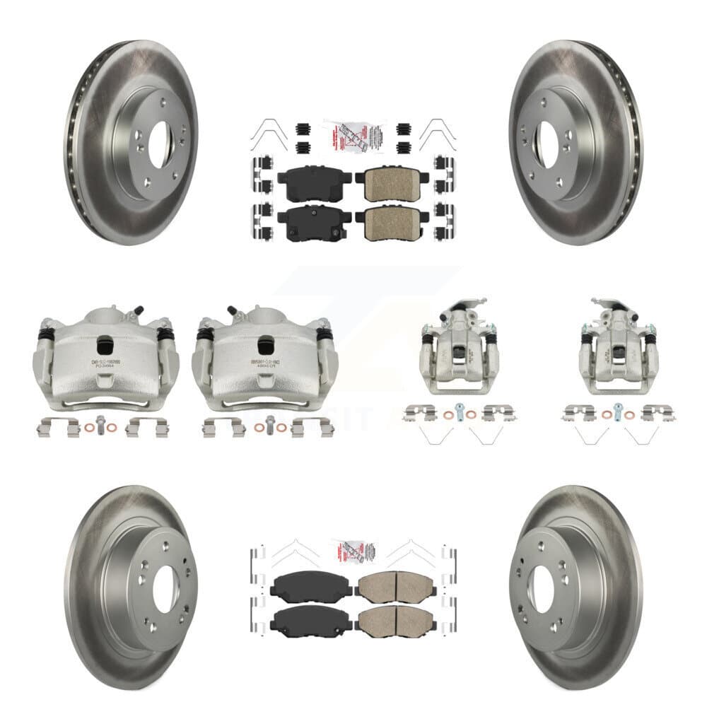 Transit Auto - KCG-101979N - Front and Rear Disc Brake Kits image 1