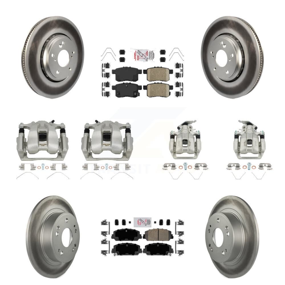 Transit Auto - KCG-101987N - Front and Rear Disc Brake Kits image 1