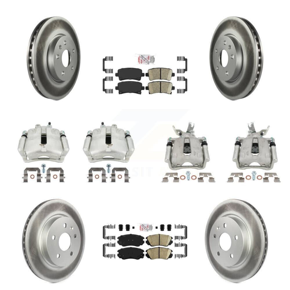 Transit Auto - KCG-101993N - Front and Rear Disc Brake Kits image 1