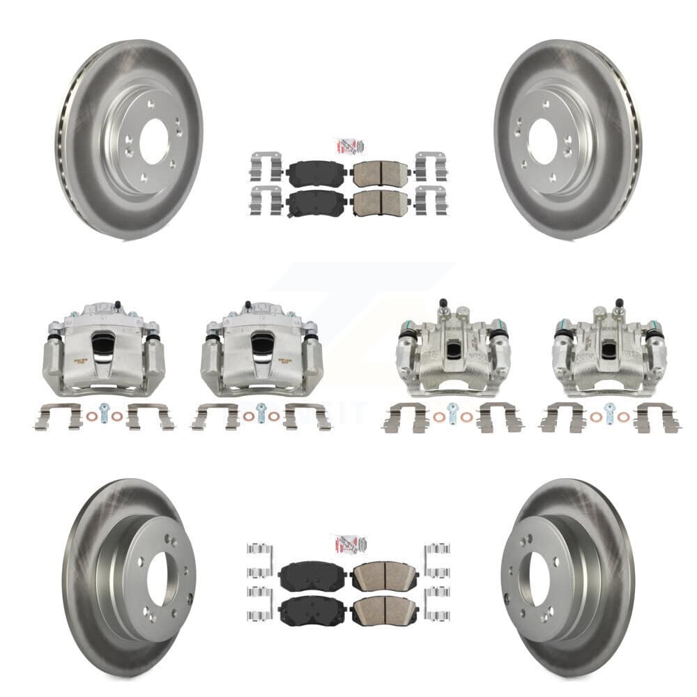 Transit Auto - KCG-102009N - Front and Rear Disc Brake Kits image 1