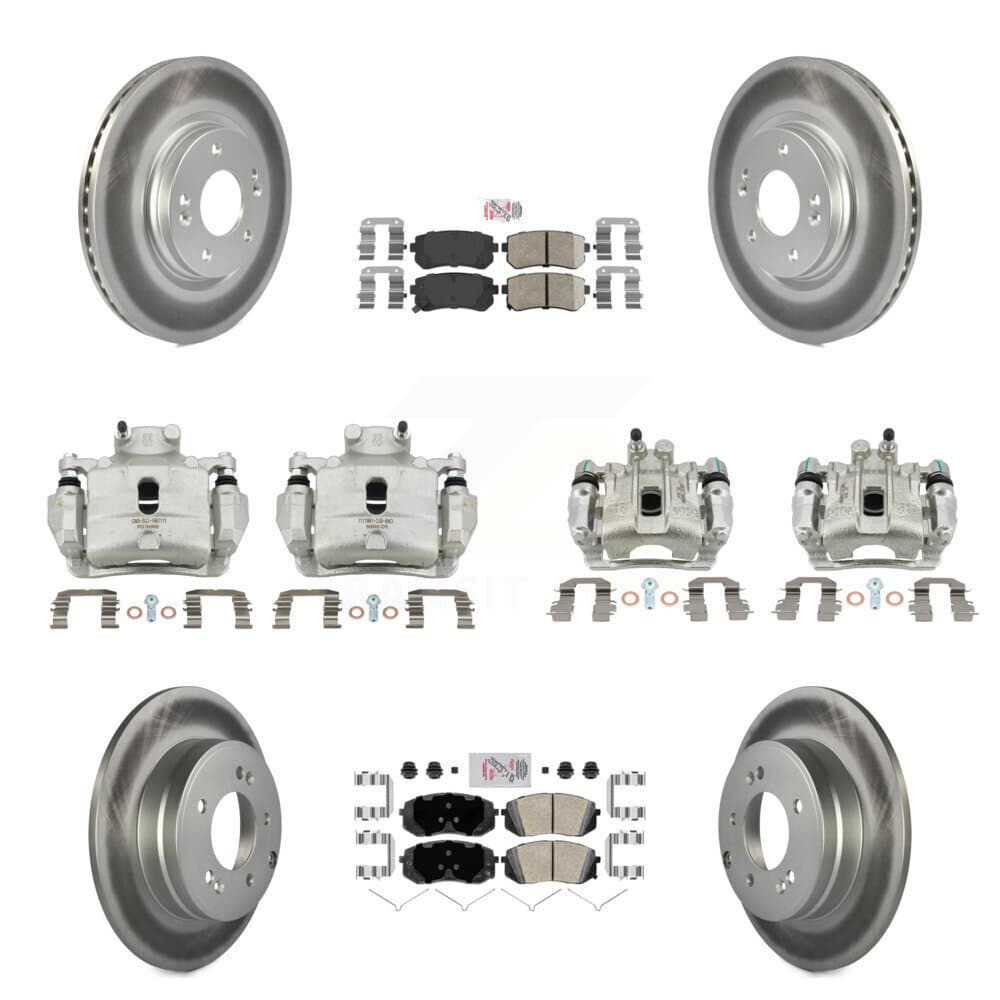 Transit Auto - KCG-102010N - Front and Rear Disc Brake Kits image 1
