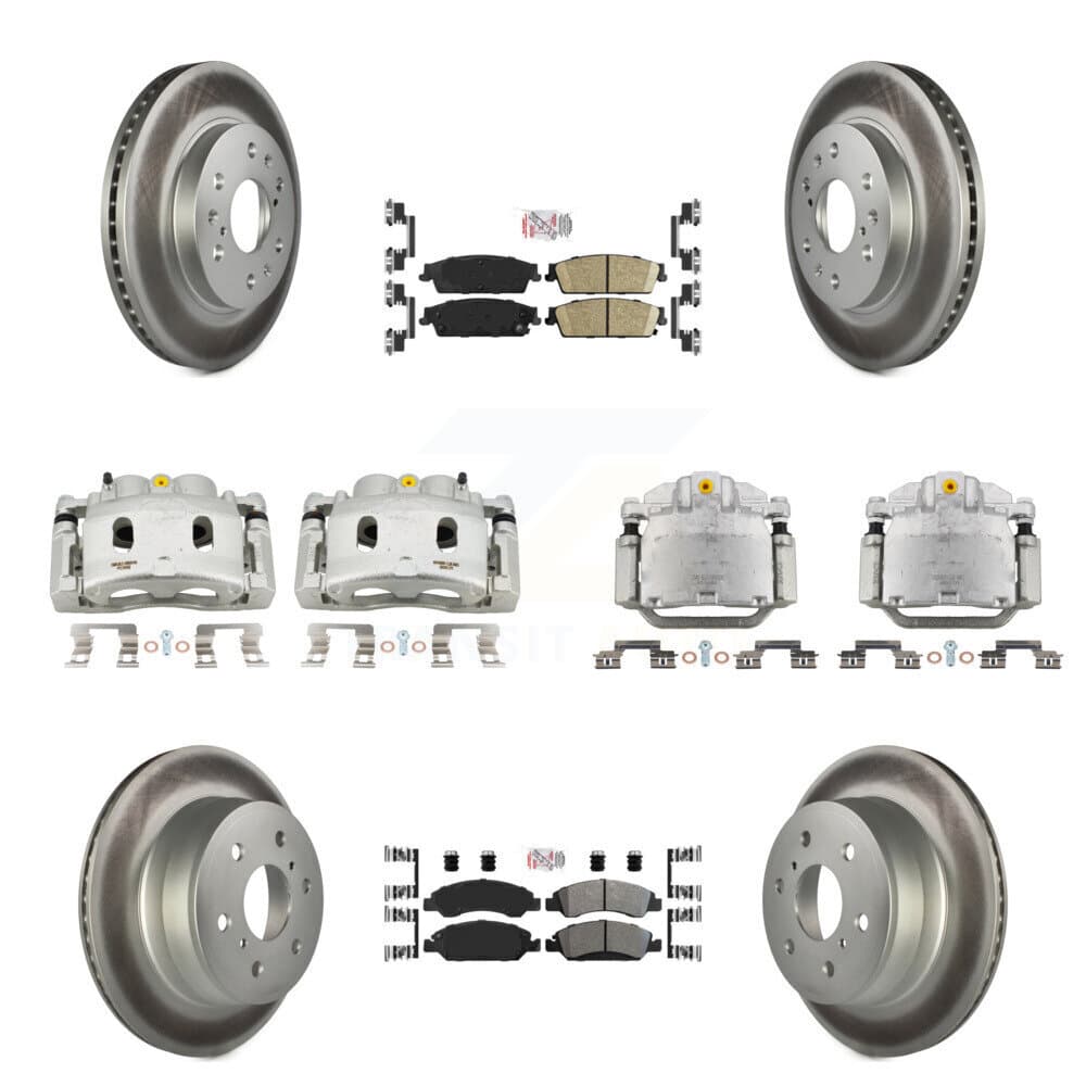 Transit Auto - KCG-102039N - Front and Rear Disc Brake Kits image 1