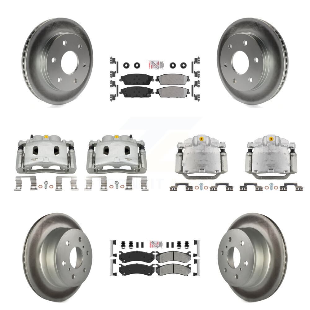 Transit Auto - KCG-102087N - Front and Rear Disc Brake Kits image 1