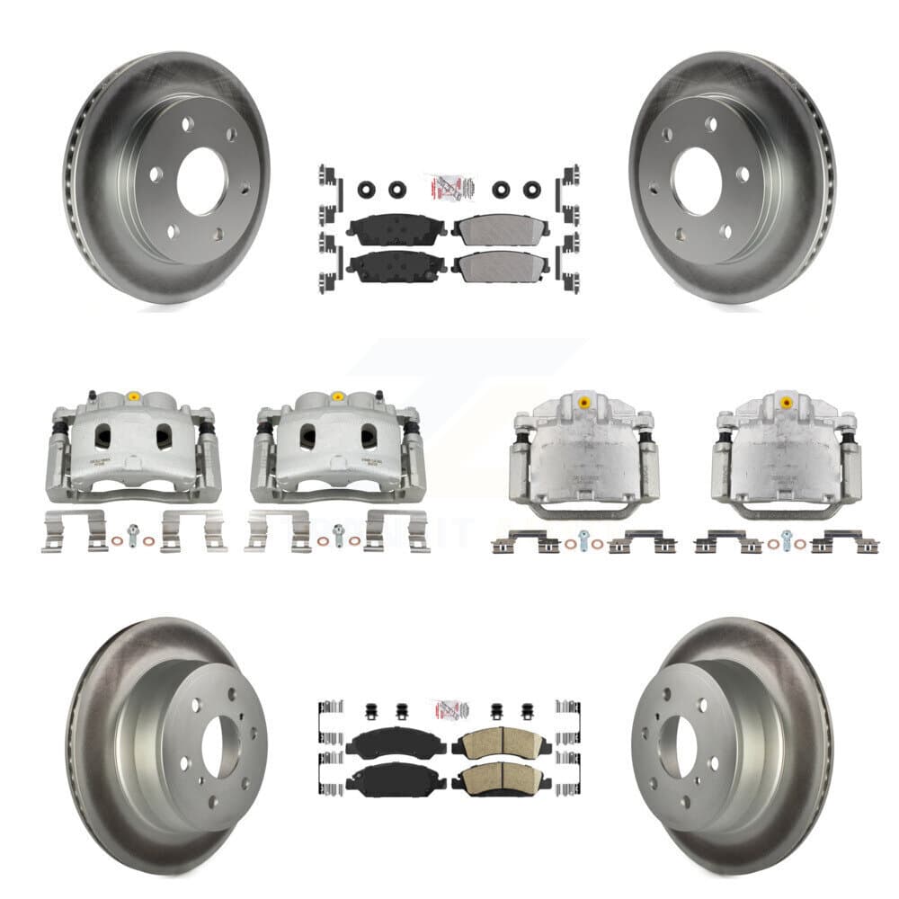 Transit Auto - KCG-102090N - Front and Rear Disc Brake Kits image 1
