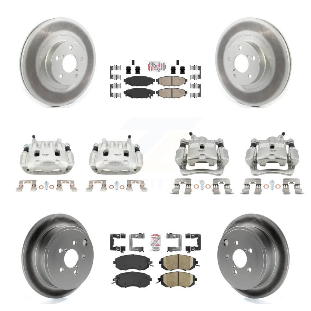 Transit Auto - KCG-102104N - Front and Rear Disc Brake Kits image 1
