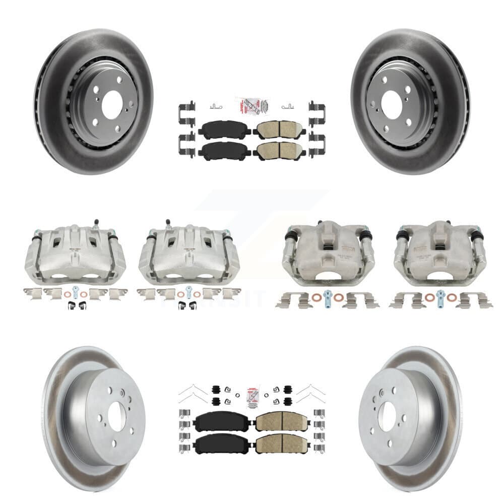 Transit Auto - KCG-102113N - Front and Rear Disc Brake Kits image 1