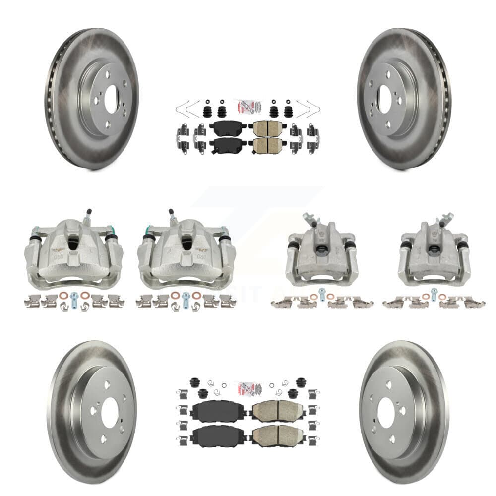 Transit Auto - KCG-102123N - Front and Rear Disc Brake Kits image 1