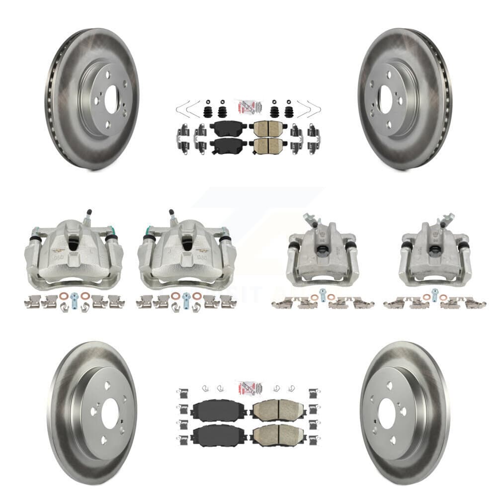 Transit Auto - KCG-102124N - Front and Rear Disc Brake Kits image 1