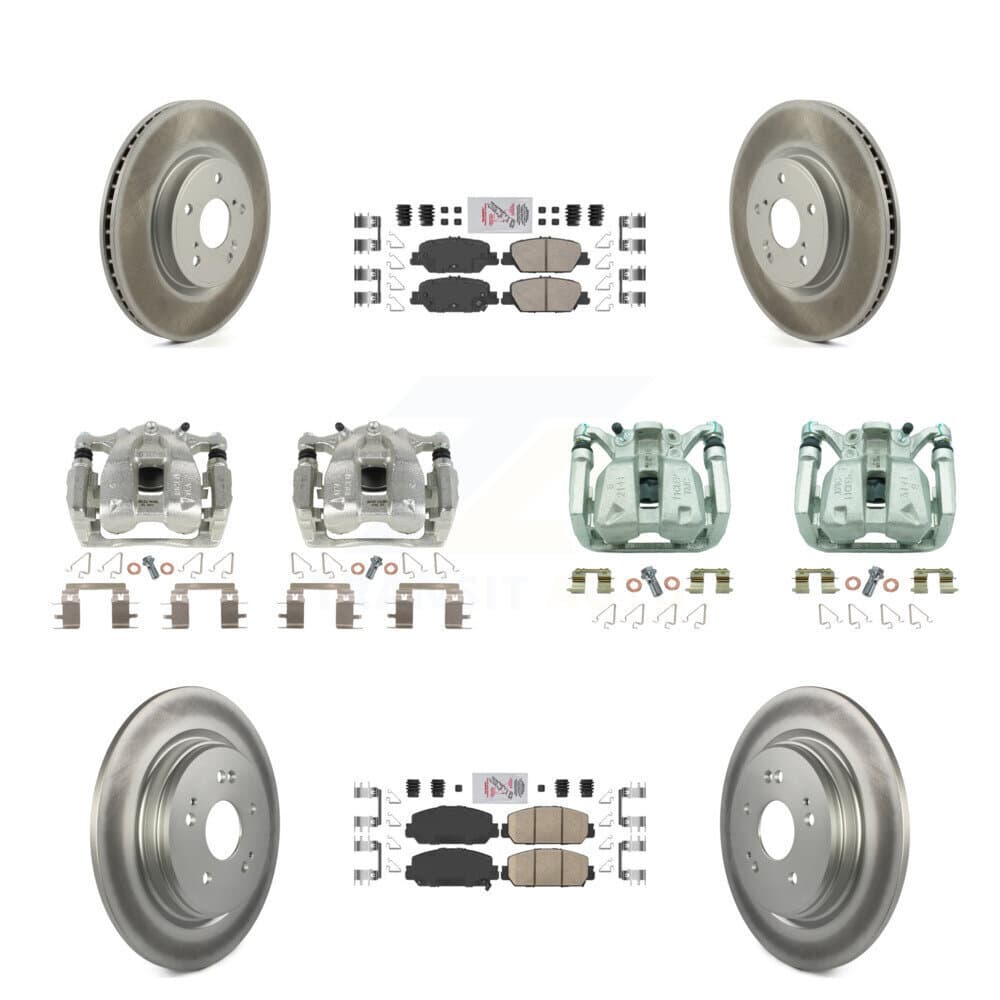 Transit Auto - KCG-102158N - Front and Rear Disc Brake Kits image 1