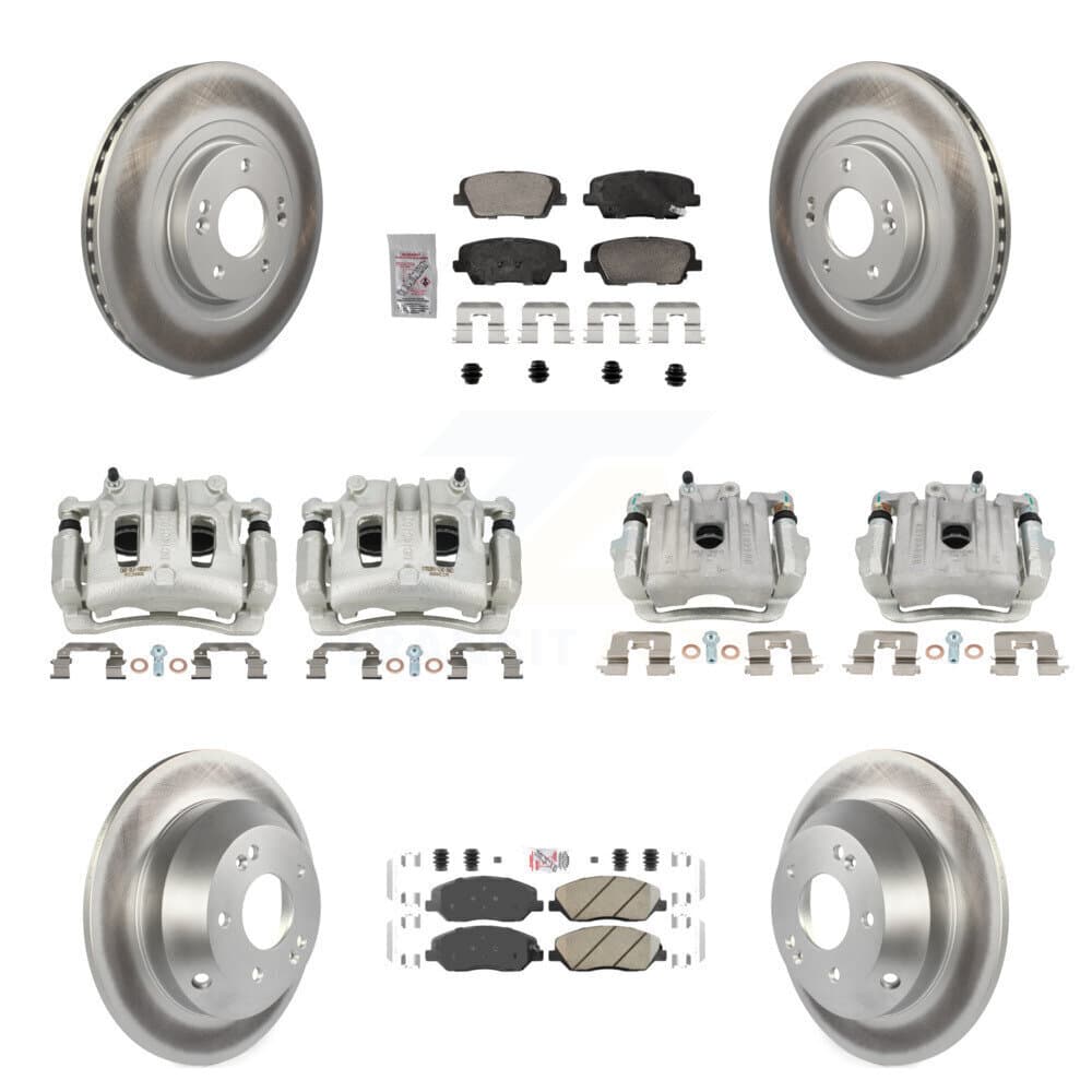 Transit Auto - KCG-102162N - Front and Rear Disc Brake Kits image 1
