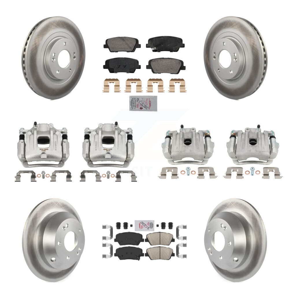 Transit Auto - KCG-102179N - Front and Rear Disc Brake Kits image 1
