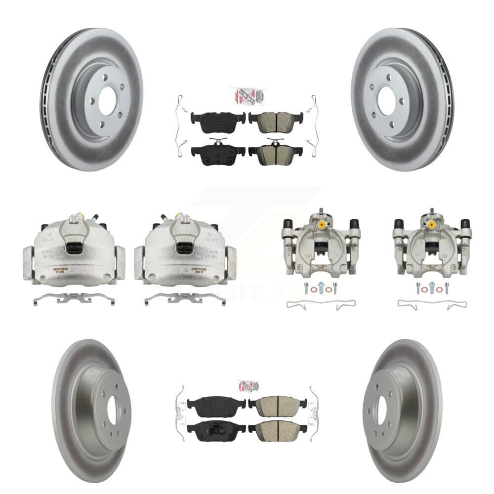 Transit Auto - KCG-102180N - Front and Rear Disc Brake Kits image 1