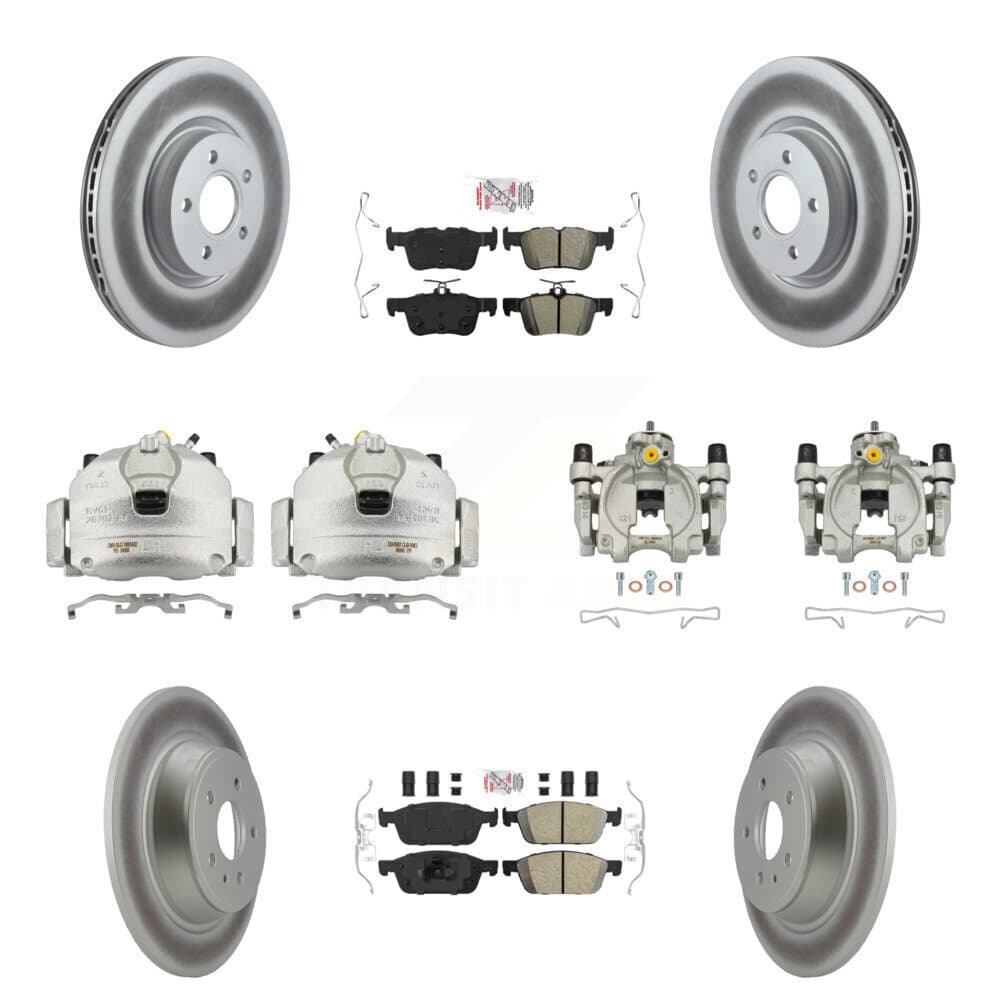 Transit Auto - KCG-102181N - Front and Rear Disc Brake Kits image 1