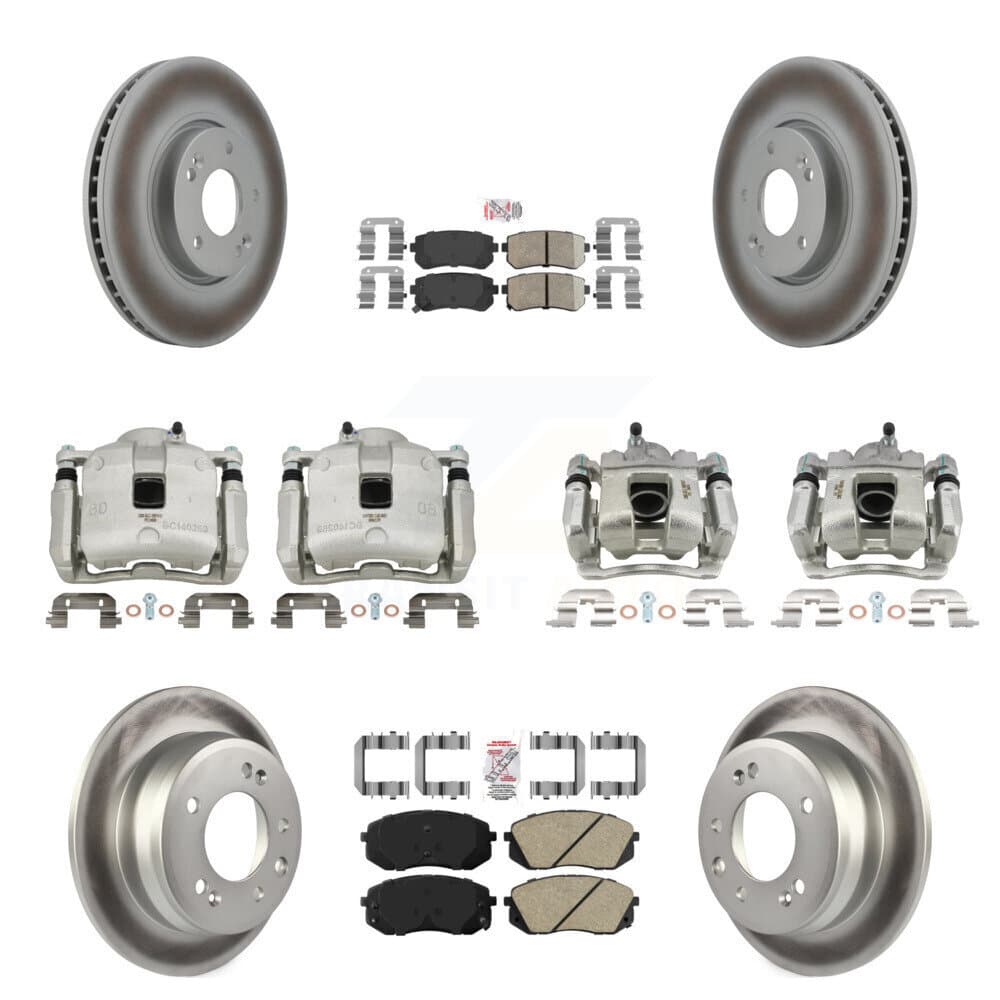 Transit Auto - KCG-102214N - Front and Rear Disc Brake Kits image 1