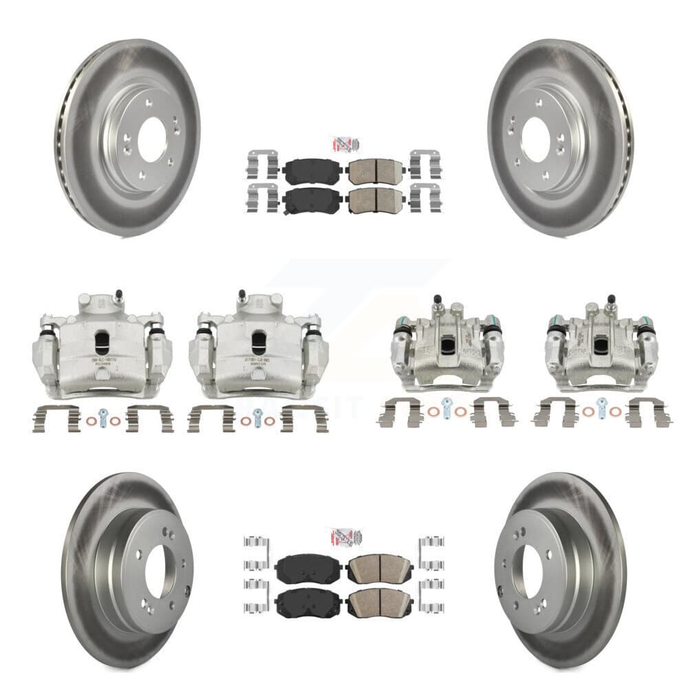 Transit Auto - KCG-102218N - Front and Rear Disc Brake Kits image 1