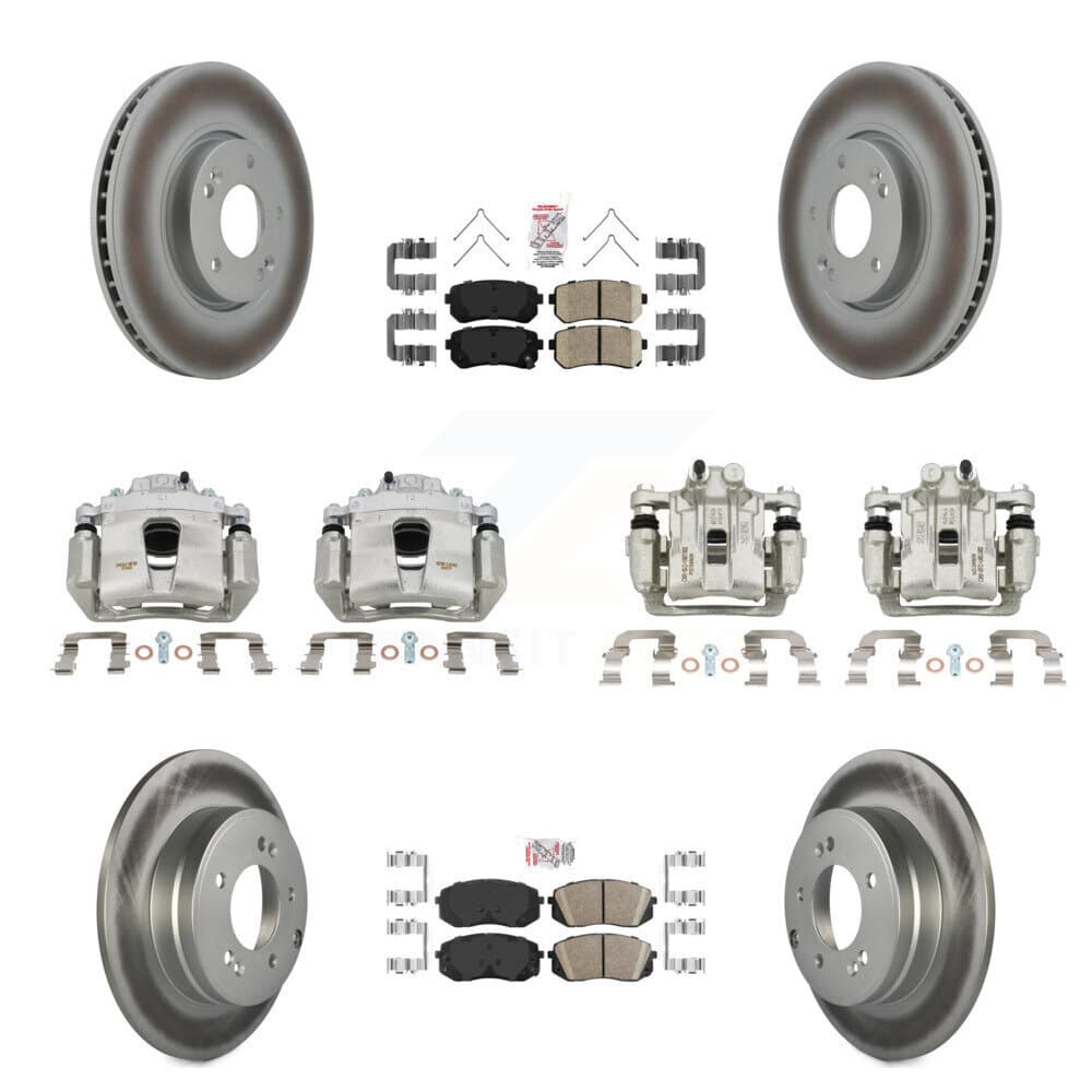 Transit Auto - KCG-102220N - Front and Rear Disc Brake Kits image 1