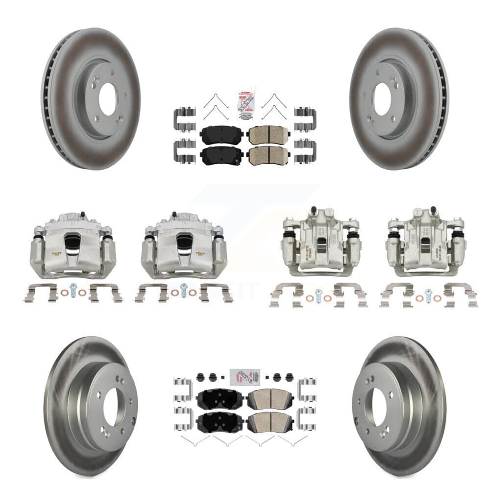 Transit Auto - KCG-102221N - Front and Rear Disc Brake Kits image 1