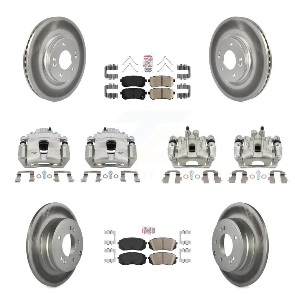 Transit Auto - KCG-102222N - Front and Rear Disc Brake Kits image 1