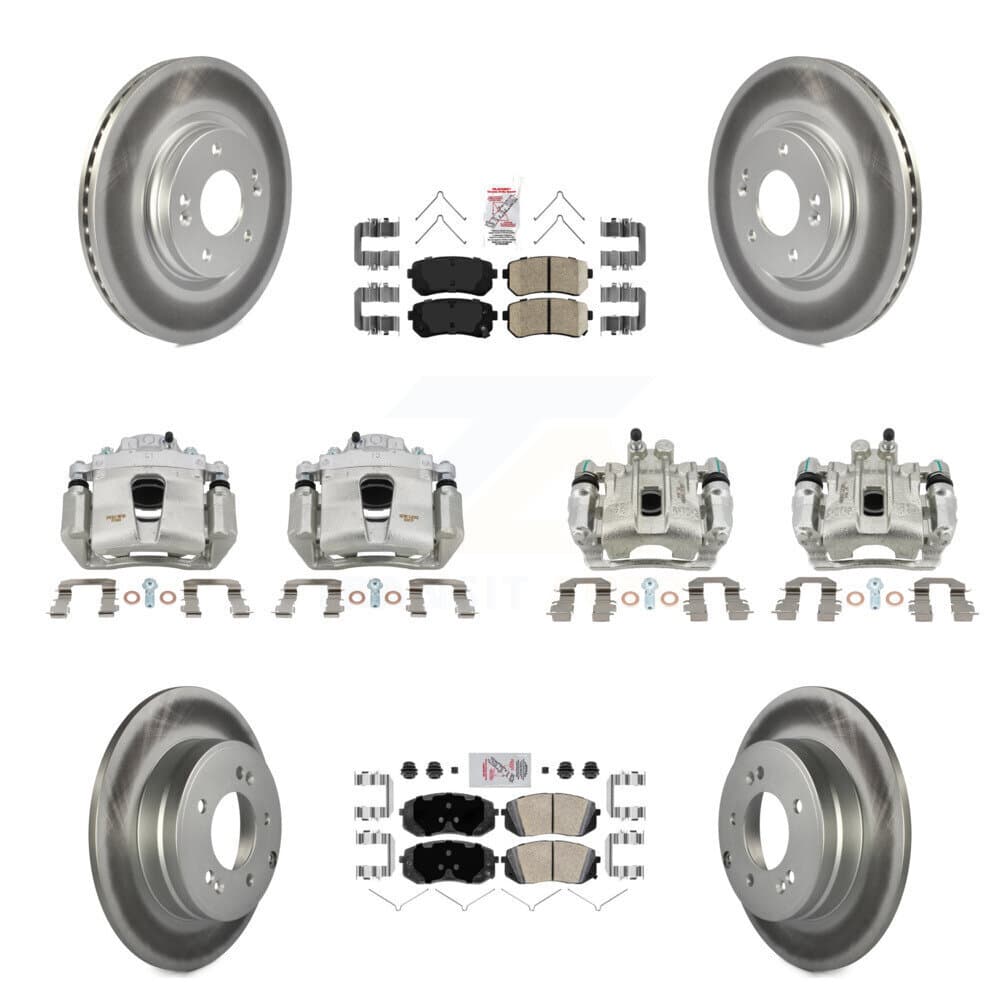 Transit Auto - KCG-102223N - Front and Rear Disc Brake Kits image 1