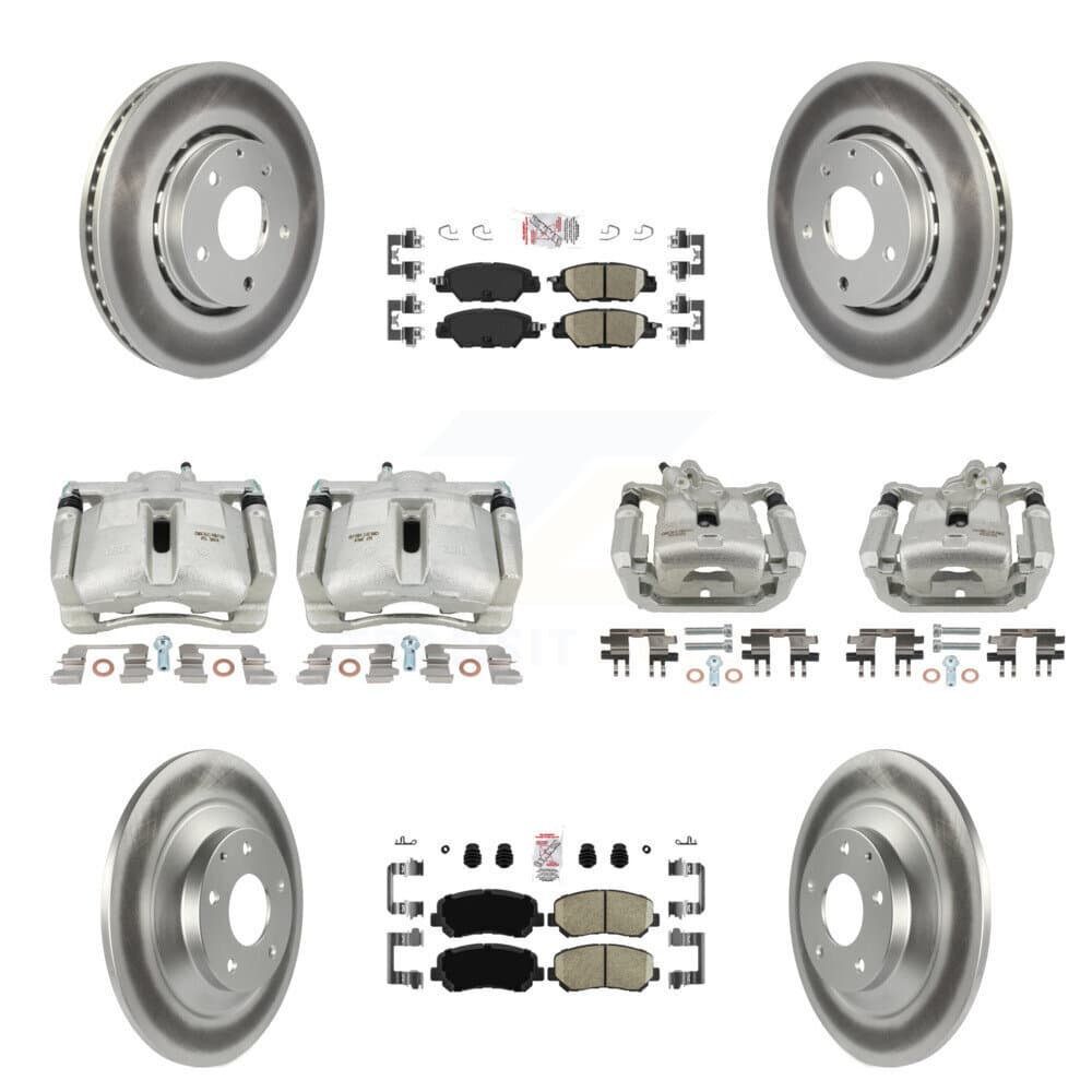 Transit Auto - KCG-102228N - Front and Rear Disc Brake Kits image 1