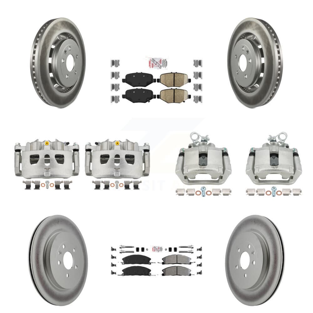 Transit Auto - KCG-102245N - Front and Rear Disc Brake Kits image 1