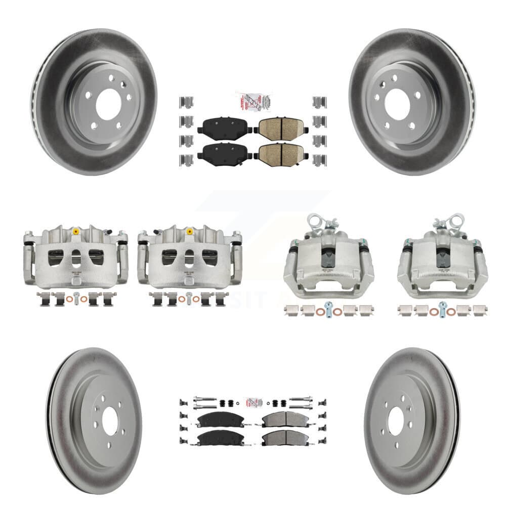 Transit Auto - KCG-102246N - Front and Rear Disc Brake Kits image 1