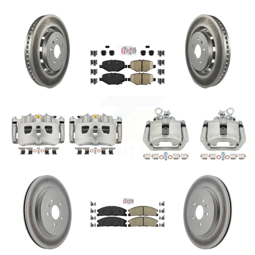 Transit Auto - KCG-102247N - Front and Rear Disc Brake Kits image 1