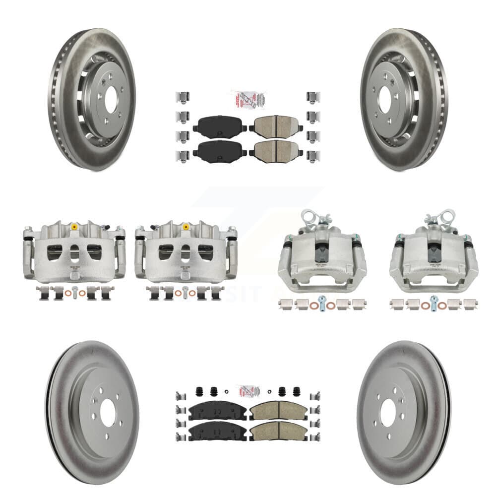 Transit Auto - KCG-102254N - Front and Rear Disc Brake Kits image 1