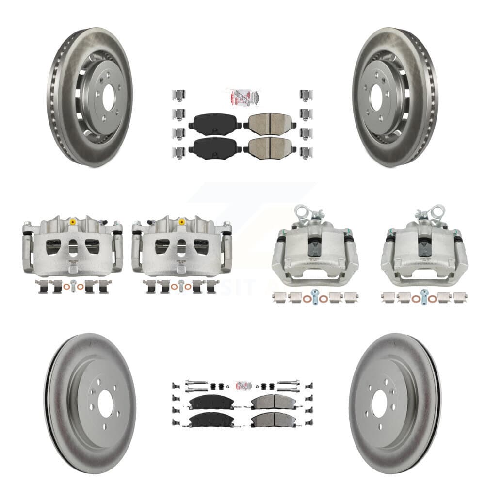 Transit Auto - KCG-102255N - Front and Rear Disc Brake Kits image 1