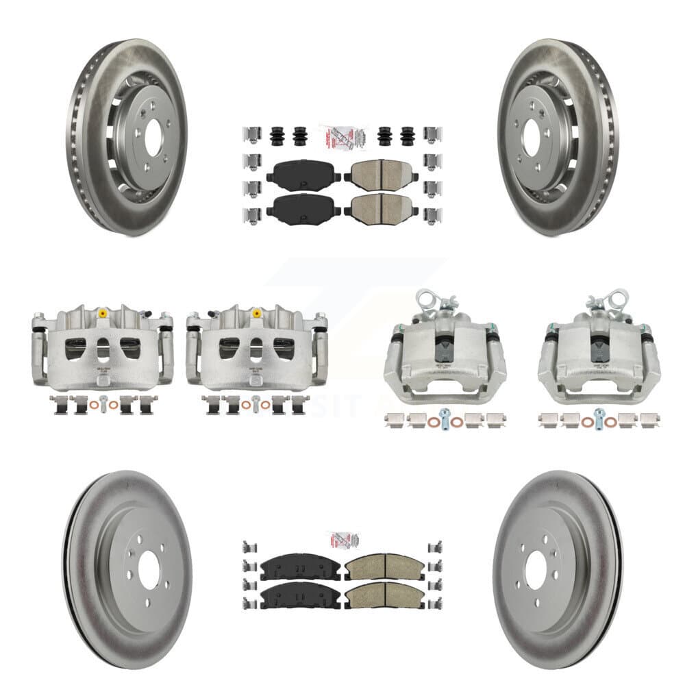 Transit Auto - KCG-102256N - Front and Rear Disc Brake Kits image 1