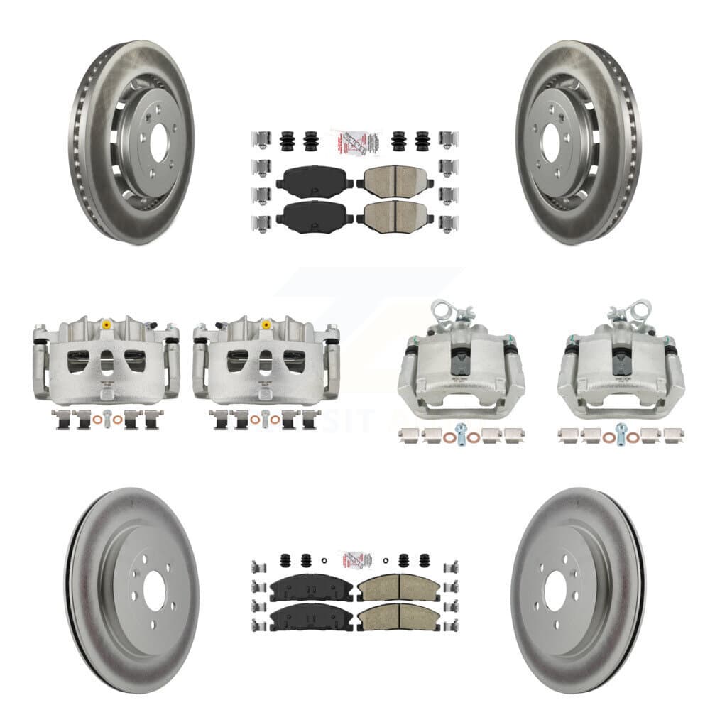 Transit Auto - KCG-102257N - Front and Rear Disc Brake Kits image 1