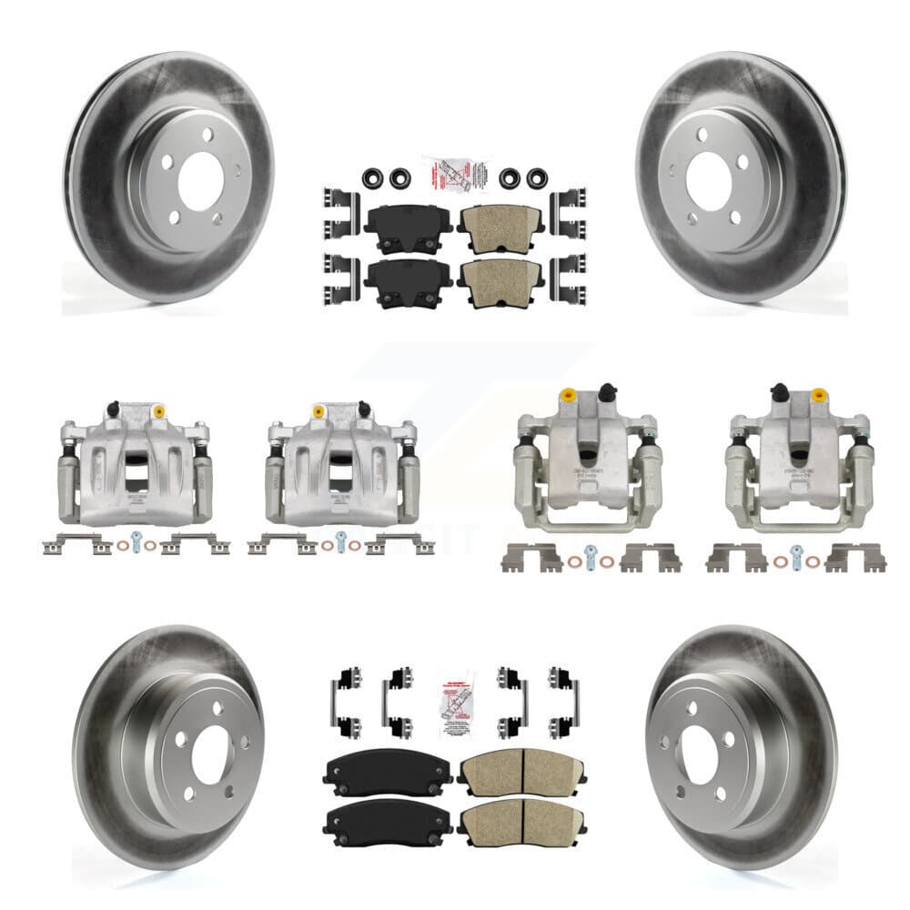Transit Auto - KCG-102355N - Front and Rear Disc Brake Kits image 1