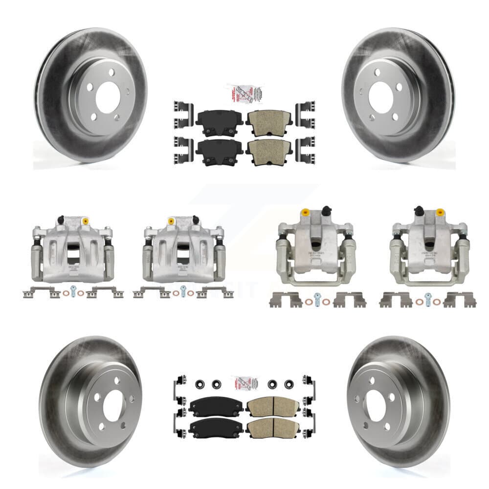 Transit Auto - KCG-102356N - Front and Rear Disc Brake Kits image 1