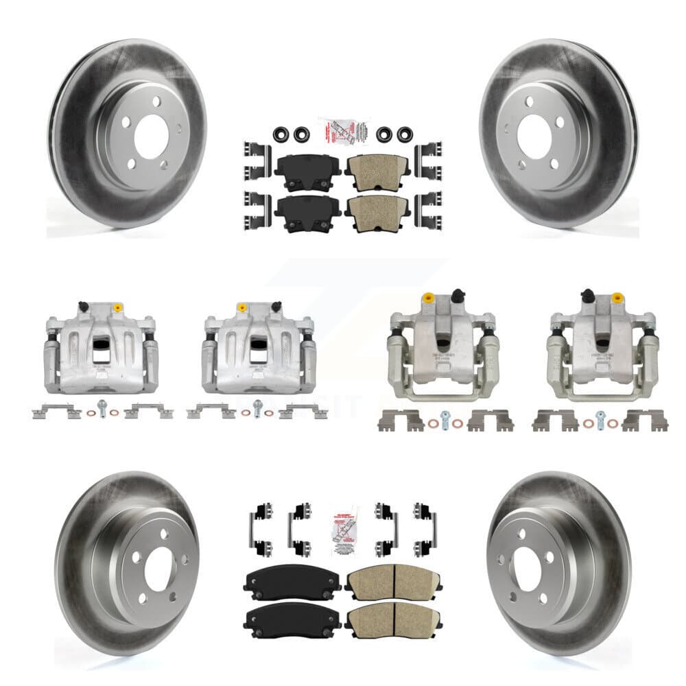 Transit Auto - KCG-102359N - Front and Rear Disc Brake Kits image 1