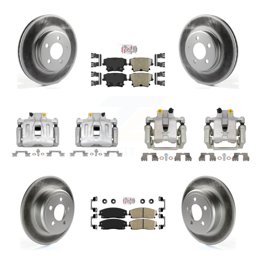 Transit Auto - KCG-102360N - Front and Rear Disc Brake Kits image 1