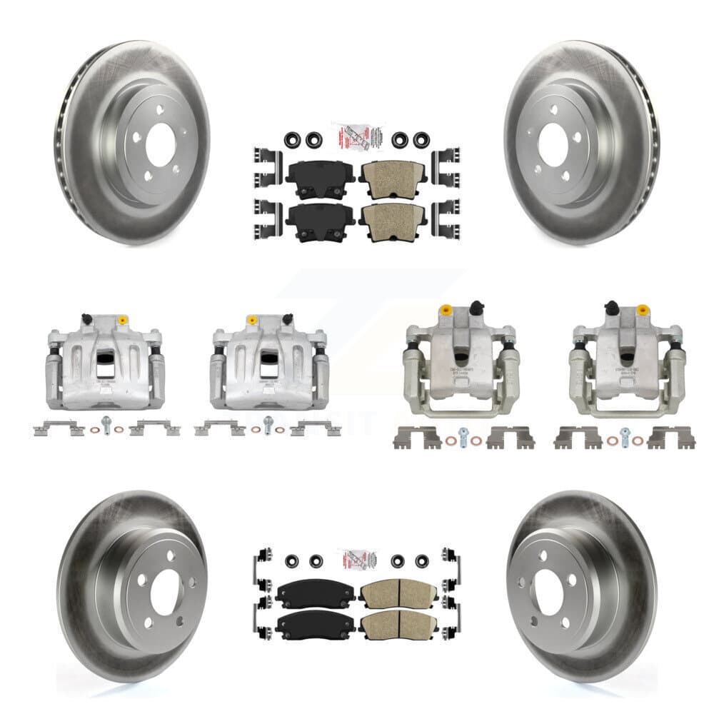 Transit Auto - KCG-102362N - Front and Rear Disc Brake Kits image 1