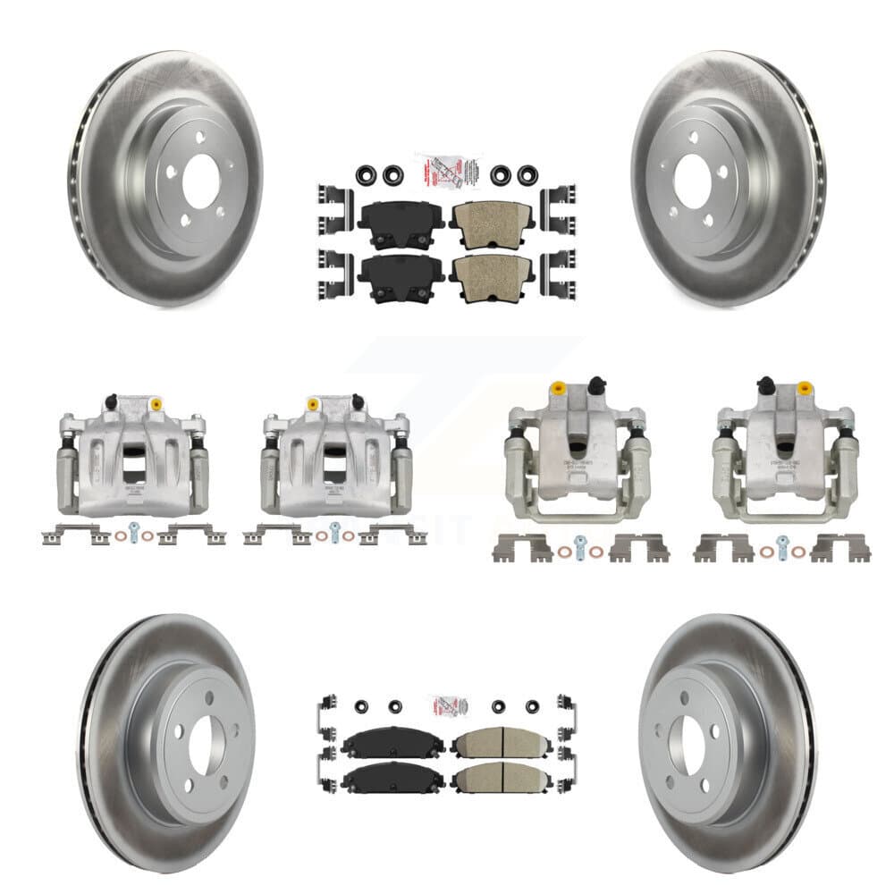 Transit Auto - KCG-102367N - Front and Rear Disc Brake Kits image 1