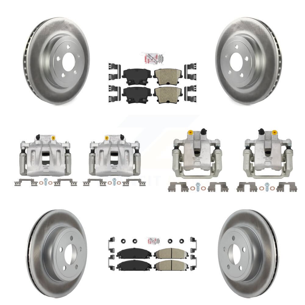 Transit Auto - KCG-102369N - Front and Rear Disc Brake Kits image 1
