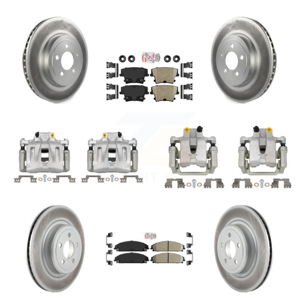 Transit Auto - KCG-102370N - Front and Rear Disc Brake Kits image 1