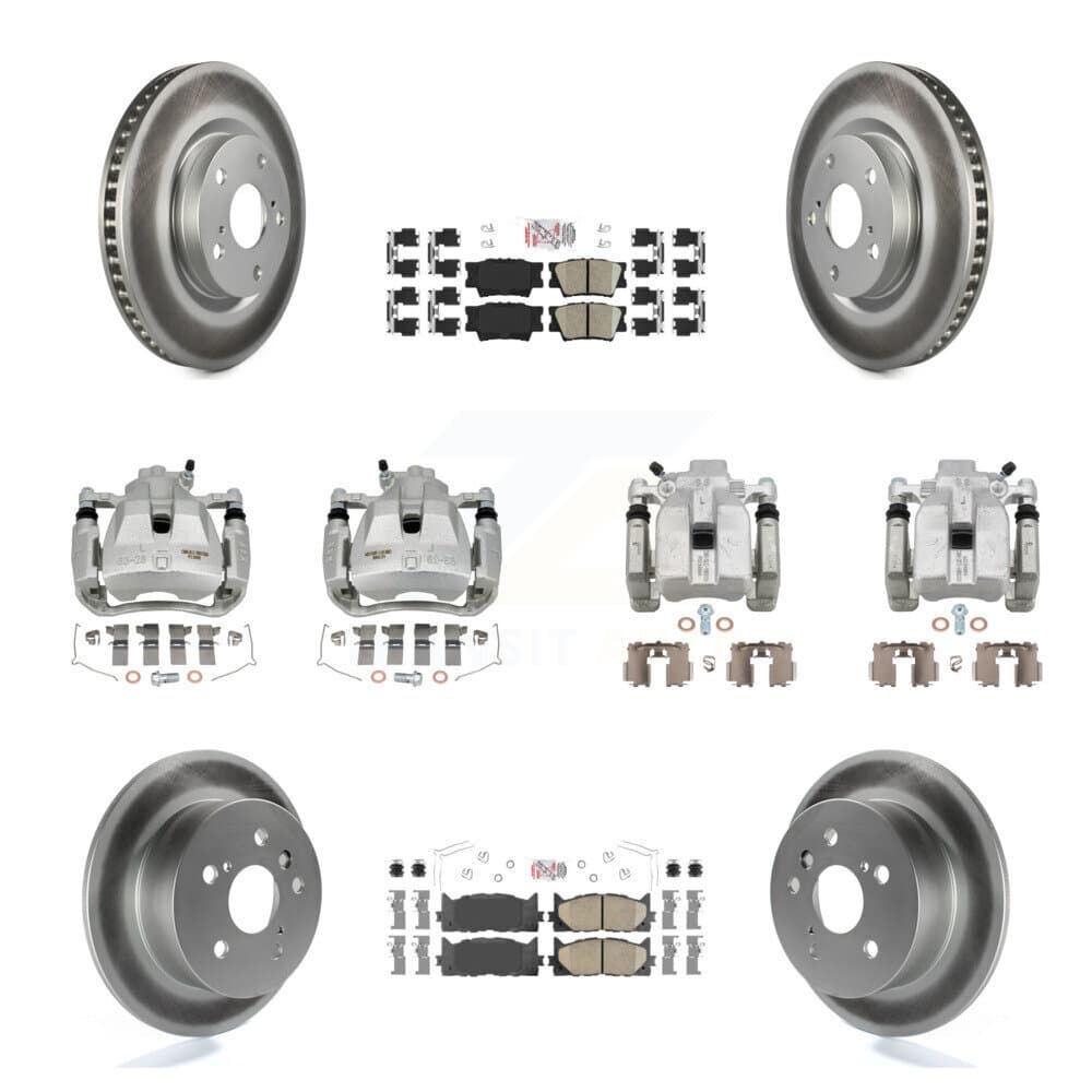 Transit Auto - KCG-102380N - Front and Rear Disc Brake Kits image 1